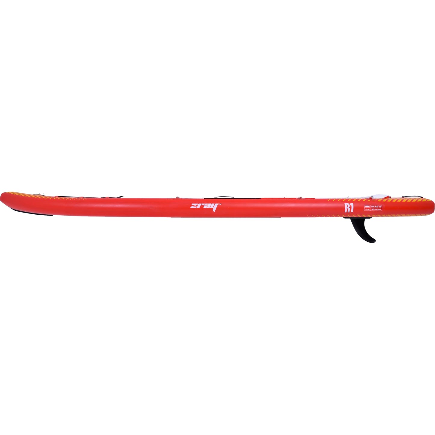 ZRAY R1 Racing SUP Board Set completo 381 x 76 x 15 cm | Tabla de surf hinchable para 1 persona | Tabla de recorrido rápido incluye bomba, remo y mochila | robusta SUP para entrenamiento y carreras