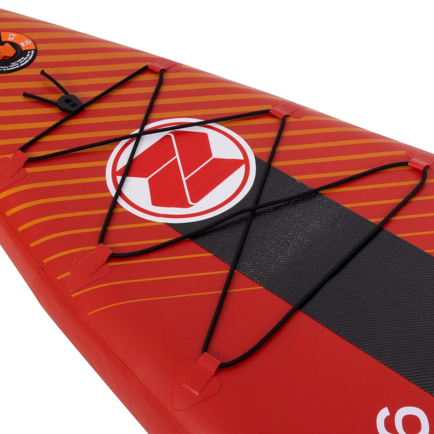 ZRAY R1 Racing SUP Board Set completo 381 x 76 x 15 cm | Tabla de surf hinchable para 1 persona | Tabla de recorrido rápido incluye bomba, remo y mochila | robusta SUP para entrenamiento y carreras